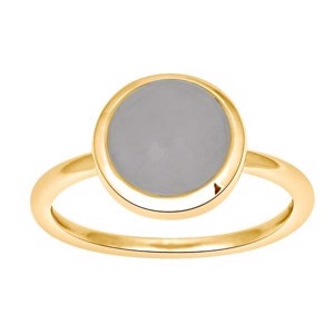 Nordahl smykker - SWEETS - Vergoldeter Ring mit einem Mondstein